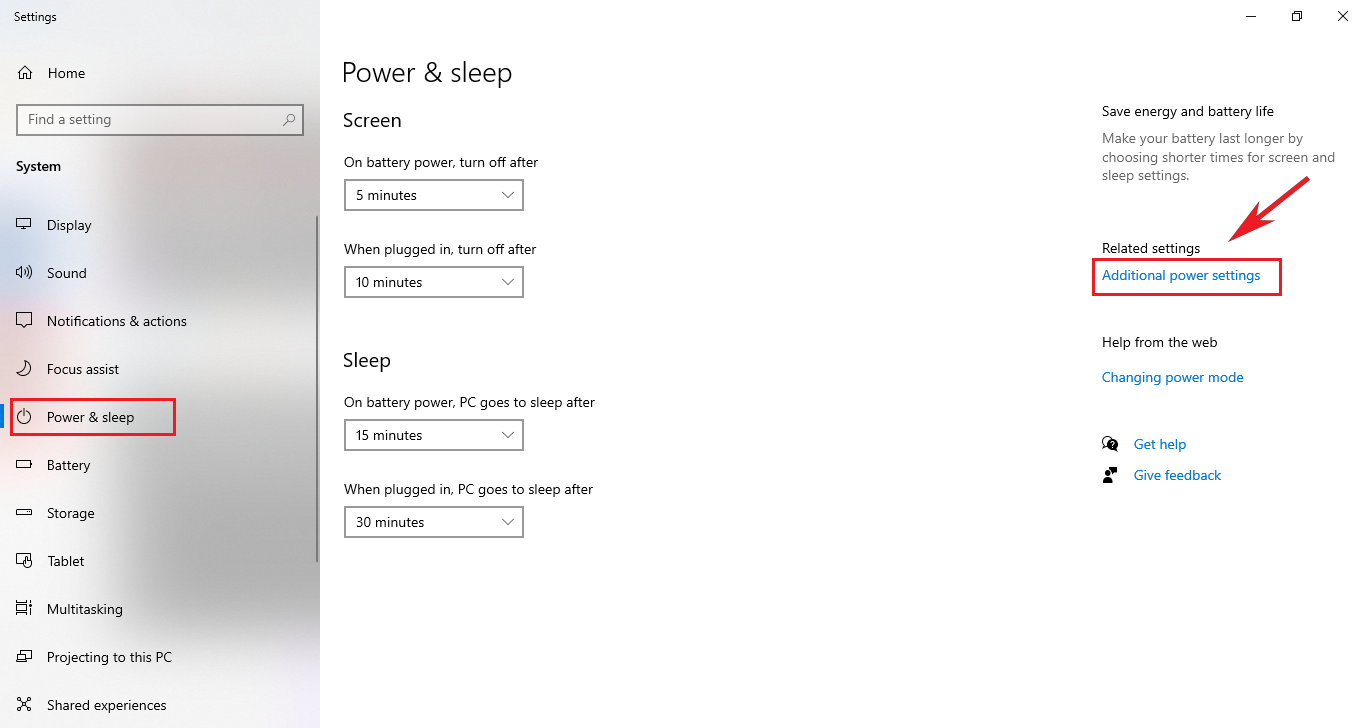 Power and Sleep